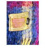 VINTAGE MOHAIR & WOOL TARTAN  REP OF IRELAND