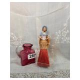 VINTAGE PILGRIM GLASS & DRESS BRUSH