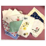 VINTAGE HANKERCHIEF GROUPING
