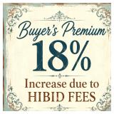 BUYERS PREMIUM 18%