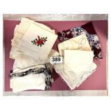 VINTAGE HANKERCHIEF GROUPING