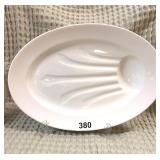 ANTIQUE PLATTER-JOHN HADDOCK & SONS-ENGLAND