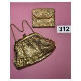 VTG MESH WHITING & DAVIS BAG, SMAL MESH COIN BAG