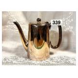 ART DECO FRENCH W & H WALKER & HALL SP COFFEE POT