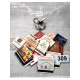 MINI DRAGONWARE PITCHER & COLLECTION OF MATCHES