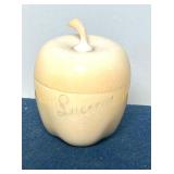 SMALL CARVED APPLE BOX "LUCERN" TINY STONES INSIDE