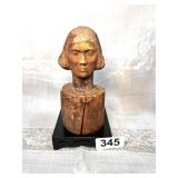 ANTIQUE PUPPETEER CARVED PUPPET HEAD IN NEW YORK