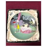 1992 "BEDEVIKKED RABBIT" PLATE LOONEY TUNES COLL