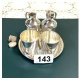 VINTAGE STERLING SILVER HOT TODDY SET 288 GRAMS