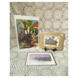 VTG SIGNED PRINTS-CAROL MCGILL,NANCY RHETT,