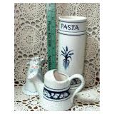 VINTAGE DENHAM POTTERY - PAST, WATERING JUG ETC