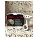 NIB KITCHEN AID SLICER,SHREDDER, ETC