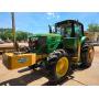 2014 John Deere 6140M Tractor with Diamond Boom Cutter