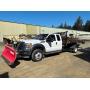 2012 Ford F-550  4x4 Roll Off Crane  Plow Truck