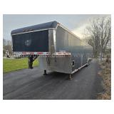 2000 US Cargo 40FT Enclosed Goose Neck Car Trailer