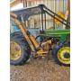 John Deere 5420 Tractor with Cheetah Boom Mower Attachment