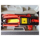 Two Ton Floor Jack in Case, jack like new