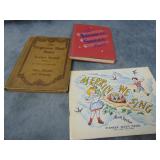 Three VTG Music Books