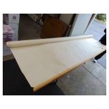 8 Ft W Roll of White Heavy Paper