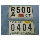 VTG Bicycle License Plates