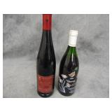 Two Bottles of Wine, sealed