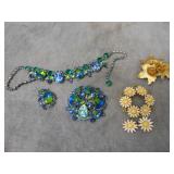 VTG Weiss Jewelry, Brooch missing the pin