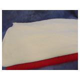 Two VTG Ribbed Bedspreads: Ylw is Bates, 68 x 96,