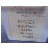 BigJet Universal Satin Photographic Paper 24' w