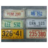 VTG Bicycle License Plates
