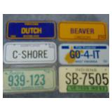 VTG Bicycle License Plates
