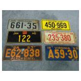 VTG Bicycle License Plates