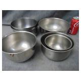 Misc Stainless Steel Mixing Bowls