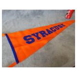 VTG Wool Syracuse Banner, VG Condition