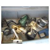 Tackle Box With Fishing Reels