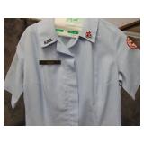 VTG American Red Cross Dress w/ Pins, Badges, Belt