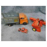 VTG Structo Toys Truck, Tootsie Toy Truck & Tru