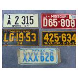 VTG Bicycle License Plates