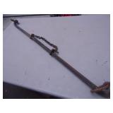 Antique Iron Pot Hook for Fireplace/Hearth cooking