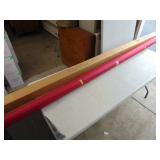 8 Ft W Roll of Red Heavy Paper NIB