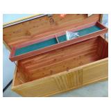 VTG Wood Cedar Chest