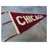 VTG Wool Chicago Banner, VG Condition