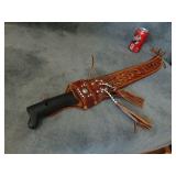Leather Sheath and Machete