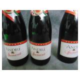 Three Bottles Andre Spumante
