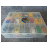 Two-sided Case with Matchbox / Hotwheels Cars