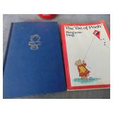 2 Winnie the Pooh Books including Latin 1960 Book