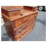 Antique Wood Dresser, needs new knobx