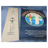VTG Indian Poster, and a Hawaiian Sands Petroglyph