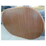 Formica-Topped Table & Four Chairs, 5 ft long