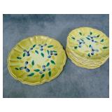 Italian Plates, 1 Tray