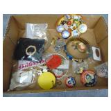 Misc VTG Pinbacks, Brooches and more